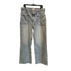 Free People "We The Free" Palmer cuffed jeans 31
